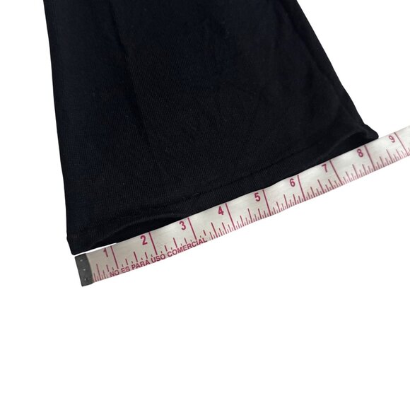 I.AM.GIA Black Knit Embellished Womens Set pant/top sz XXS black flared nwot - Picture 10 of 15